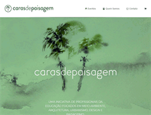 Tablet Screenshot of carasdepaisagem.arq.br